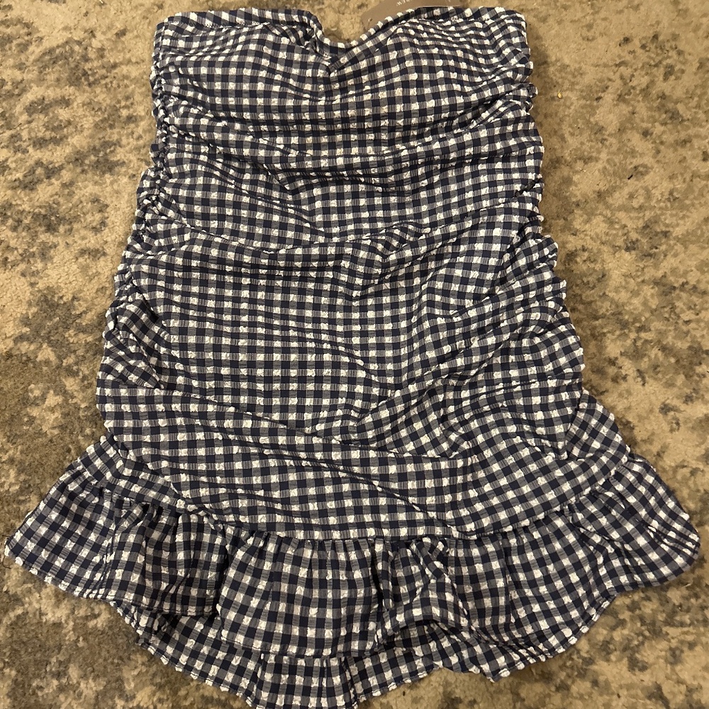 Navy/white swimdress